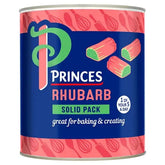 Princes Rhubarb Solid Pack 2.82kg  Adomoo